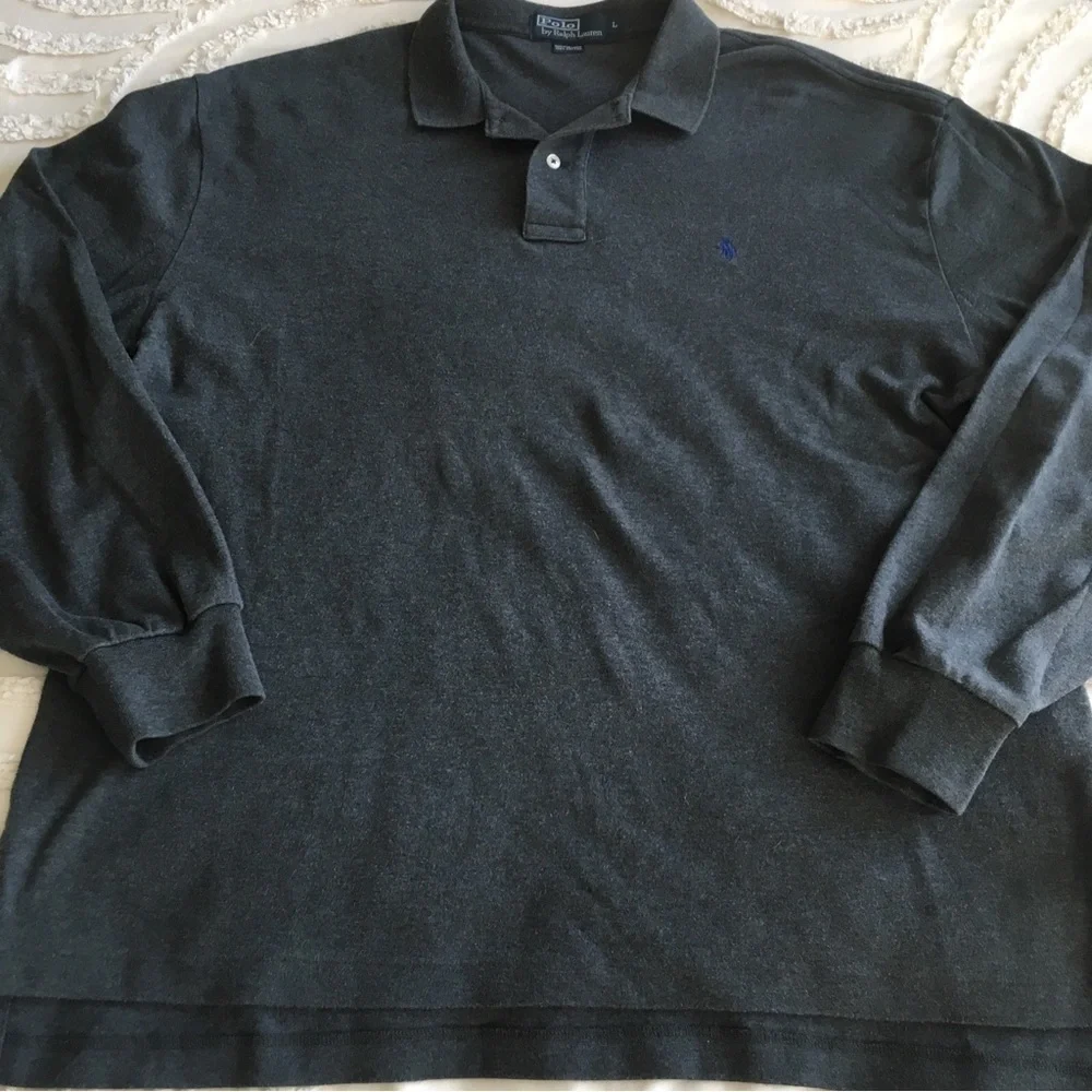 Ralph Lauren Charcoal Polo Shirt